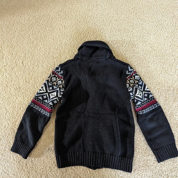100% cotton, button up cardigan with Fair Isles design by Gymboree - Picture 3 of 3